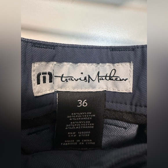 Travis Mathew Navy Blue Pants Slacks size 36 - Picture 6 of 14